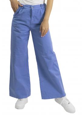 Chino palazzo in cotone